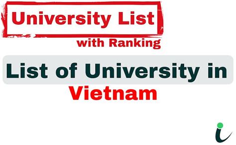 vietnam university ranking 2023